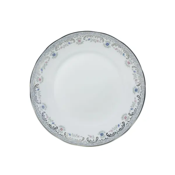 Prato Sobremesa 19cm Porcelana Schmidt - Dec. Saint Germain Izabel 2339