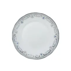Prato Sobremesa 19cm Porcelana Schmidt - Dec. Saint Germain Izabel 2339