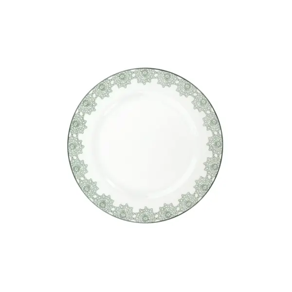 Prato Sobremesa 19cm Porcelana Schmidt - Dec. Taís