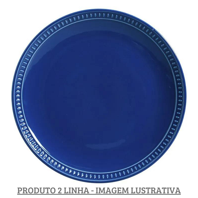 Prato Raso Cm Sevilha Azul Navy Porto Brasil Linha Porto Brasil