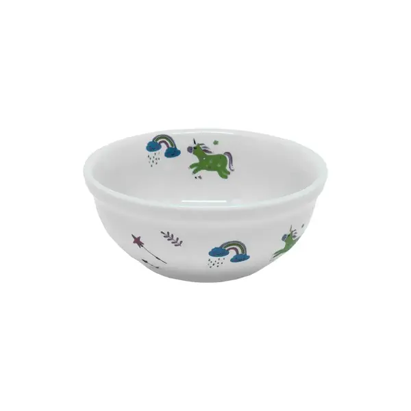 Bowl 450ml Porcelana Schmidt - Dec. Unicornio E634