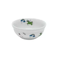 Bowl 450ml Porcelana Schmidt - Dec. Unicornio E634
