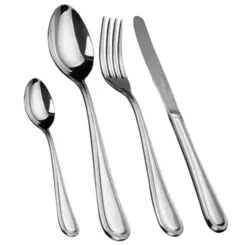 Faqueiro 24 Peças em Aço Inox Pearl - Fracalanza