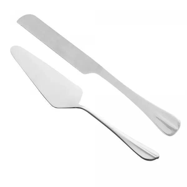 Kit 2 Peças para Bolo de Aço Inox Positano