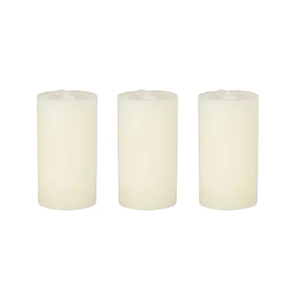 Conjunto 3 Velas 7x3cm - Ponto da Porcelana
