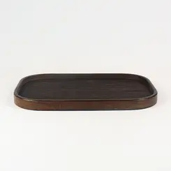 Bandeja de Bambu 40x28cm - Ponto da Porcelana