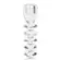 Porta Velas De Vidro Cristal 25,5cm - Ponto da Porcelana