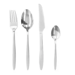 Faqueiro C/16 Peças De Aço Inox - Ponto da Porcelana