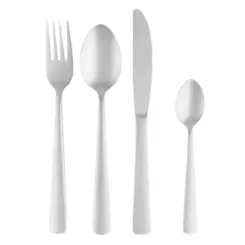 Faqueiro 16 Peças De Aço Inox - Ponto da Porcelana