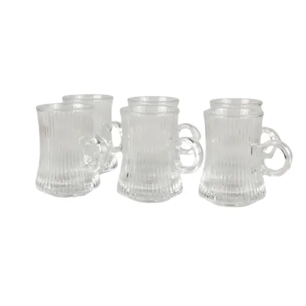 Conjunto 6 Canecas De Vidro - Ponto da Porcelana