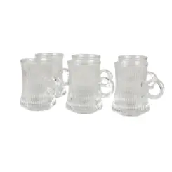 Conjunto 6 Canecas De Vidro - Ponto da Porcelana