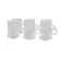 Conjunto 6 Canecas De Vidro - Ponto da Porcelana