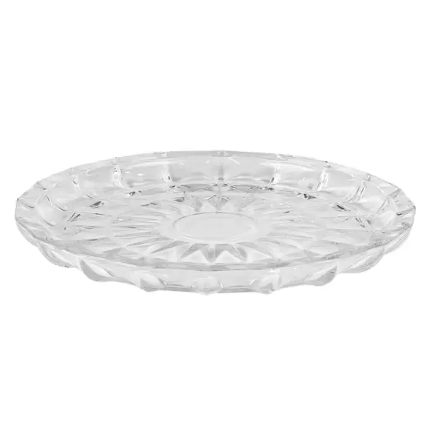 Centro De Mesa De Vidro 29x29x3cm - Ponto da Porcelana