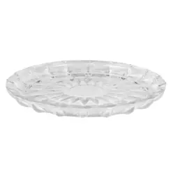 Centro De Mesa De Vidro 29x29x3cm - Ponto da Porcelana