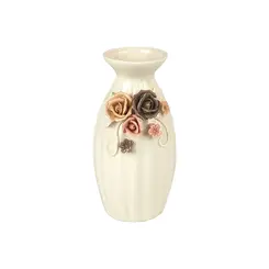 Vaso De Ceramica 15,5/8cm - Ponto da Porcelana