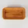 Tigela De Bambu Quadrada 25x13x3cm - Ponto da Porcelana