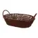 Cesto De Plastico Tipo Vime 19x7x27cm - Ponto da Porcelana