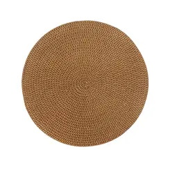 Americano 38x38cm Marrom - Ponto da Porcelana