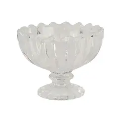 Conjunto com 6 Taças para Sobremesa em Vidro 9x7cm – Ponto da Porcelana