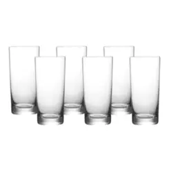 Conjunto 6 Copos em Vidro 456ml Vital - Fracalanza