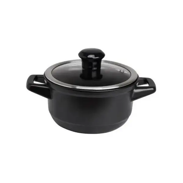 Caçarola 1,1L Duo Preto - Ceraflame