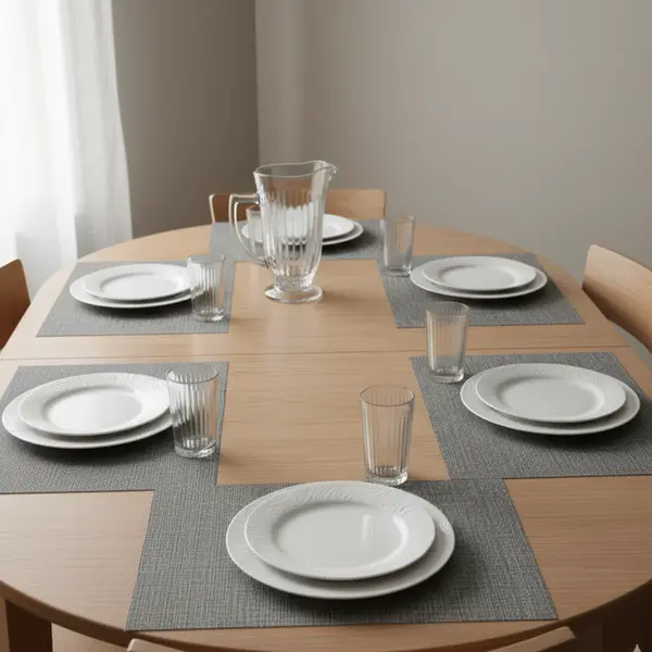 Kit 4 - Mesa Posta Luiza 13 Peças