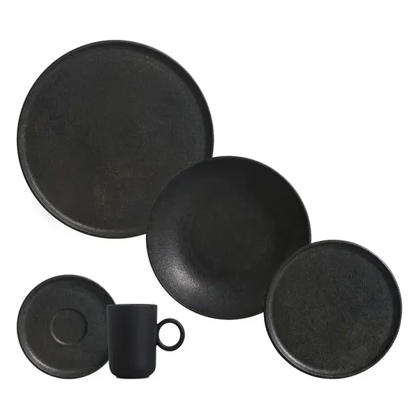 Aparelho de Jantar 20 Peças Basic Rust - Porto Brasil