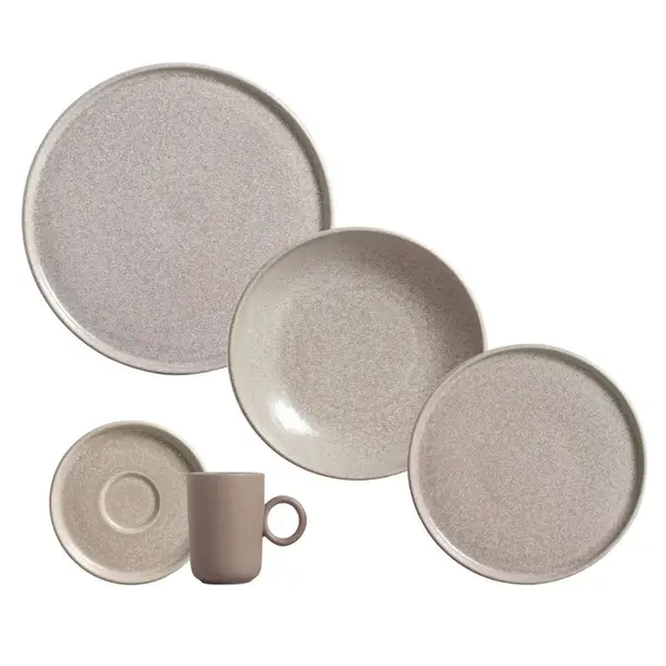 Aparelho de Jantar 20 Peças Basic Sandy - Porto Brasil