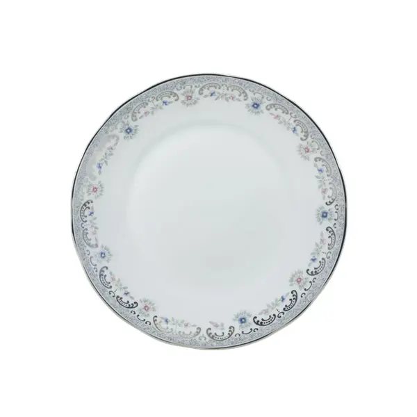 Prato Sobremesa Porcelana Schmidt - Dec. Saint Germain Izabel 2339