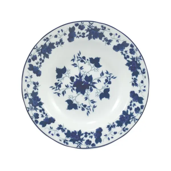 Prato Fundo Porcelana Schmidt- Dec. Folhagem 2354
