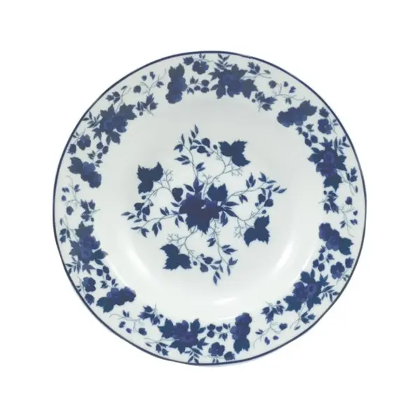 Prato Fundo Porcelana Schmidt- Dec. Folhagem 2354