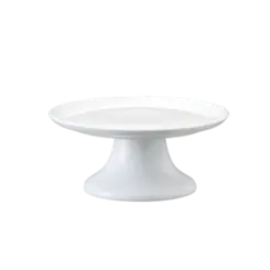Prato Bolo Pequeno com Base Porcelana Schmidt - Mod. Couvert 214