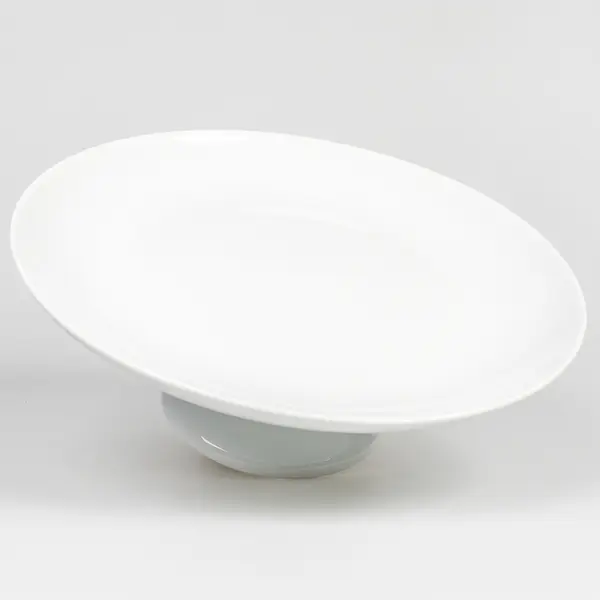 Prato Bolo com Base 27 cm Porcelana Schmidt