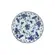 Prato Sobremesa Porcelana Schmidt - Dec. Folhagem 2354