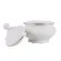 Açucareiro Porcelana Schmidt - Dec. Filetado Prata Pomerode 0012