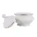 Açucareiro Porcelana Schmidt - Dec. Filetado Prata Pomerode 0012