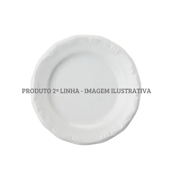 Prato Sobremesa Porcelana Schmidt - Mod. Pomerode 114 2ª Linha