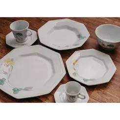 Prato Fundo Porcelana Schmidt - Dec. Encanto E373