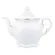 Bule Porcelana Schmidt - Mod. Filetado Ouro Pomerode 0010