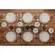 Prato Sobremesa Porcelana Schmidt - Mod. Prisma 077 2ª Linha