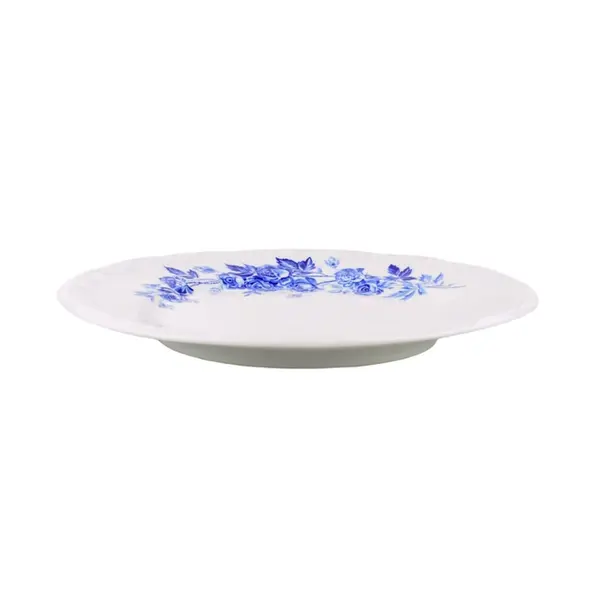 Prato Sobremesa Porcelana Schmidt - Dec. Cora 2267