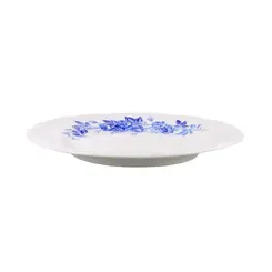 Prato Sobremesa Porcelana Schmidt - Dec. Cora 2267