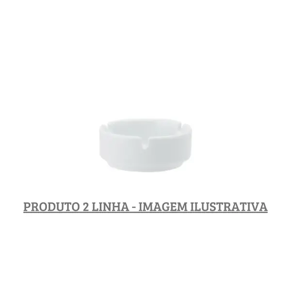 Cinzeiro Porcelana Schmidt - Mod. Cinzeiro 081 2ª Linha