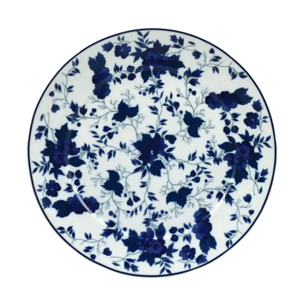 Prato Raso Porcelana Schmidt - Dec. Folhagem 2354