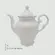 Cafeteira Porcelana Schmidt - Dec. Pomerode Filetado Ouro 0010
