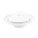 Mantegueira Redonda Porcelana Schmidt - Dec. Filetado Prata Itamaraty 0012