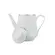 Bule Porcelana Schmidt - Dec. Filetado Ouro Itamaraty 0010