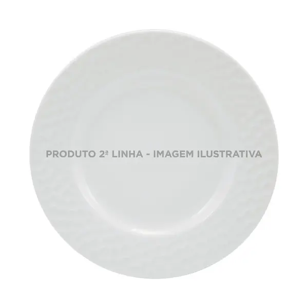 Prato Sobremesa Porcelana Schmidt - Mod. Artico 243 2ª Linha