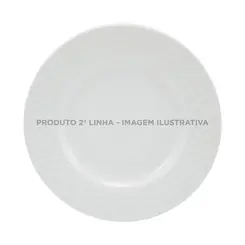 Prato Sobremesa Porcelana Schmidt - Mod. Artico 243 2ª Linha