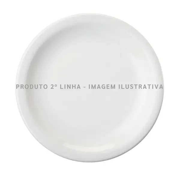 Prato Raso Pequeno Porcelana Schmidt - Mod. Protel  073 2ª Linha